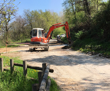 Manutenzione strade bianche