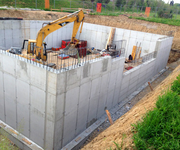 Fondazioni capannone prefabbricato